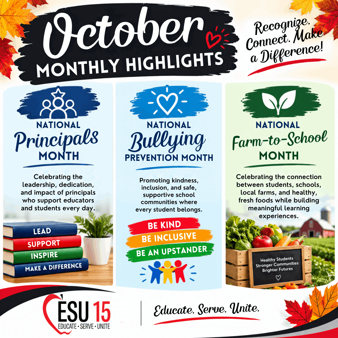 monthly highlights for education